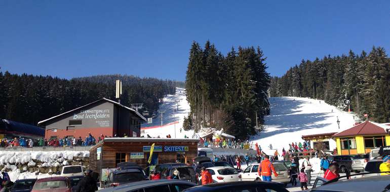 Die Ski-Arena nur 30 Autominuten von Linz entfernt: der Sternstein.