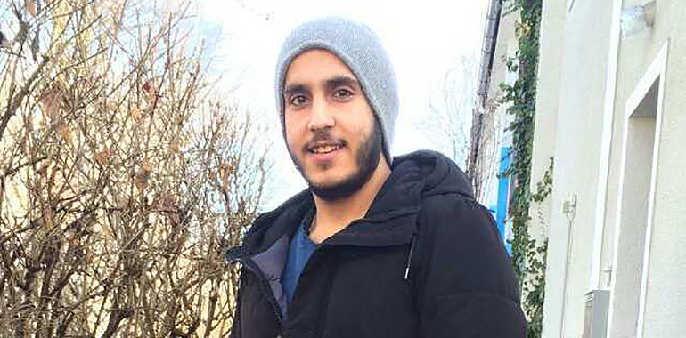 Hanna Saadeh aus Syrien will wieder die Trompete blasen.