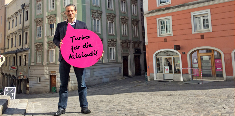 Ein 'Altstadt-Workshop' soll als Turbo für die weitere Entwicklung des historischen Linzer Zentrums sorgen, fordert Stadtentwickler Lorenz Potocnik.