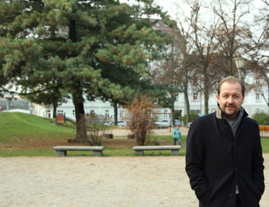 Vizebürgermeister Bernhard Baier: "Ein Tiefgaragenprojekt im Andreas-Hofer-Park für mich nicht in Frage."