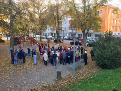 Anrainertreffen: Bereits 700 Menschen haben die Petition zum Erhalt des Parks unterschrieben