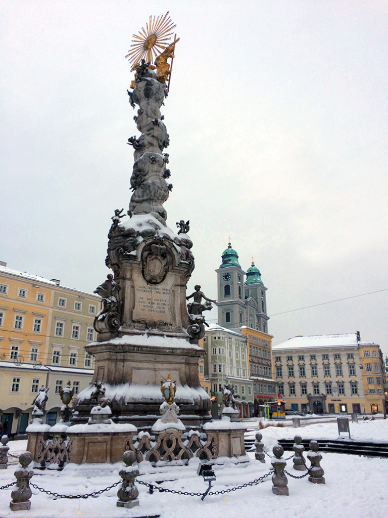 Der Jänner 2017 hatte es in sich: Seit 02.01. liegt in Linz eine geschlossene Schneedecke.