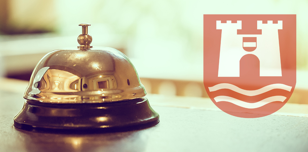 Hotel bell - vintage filter