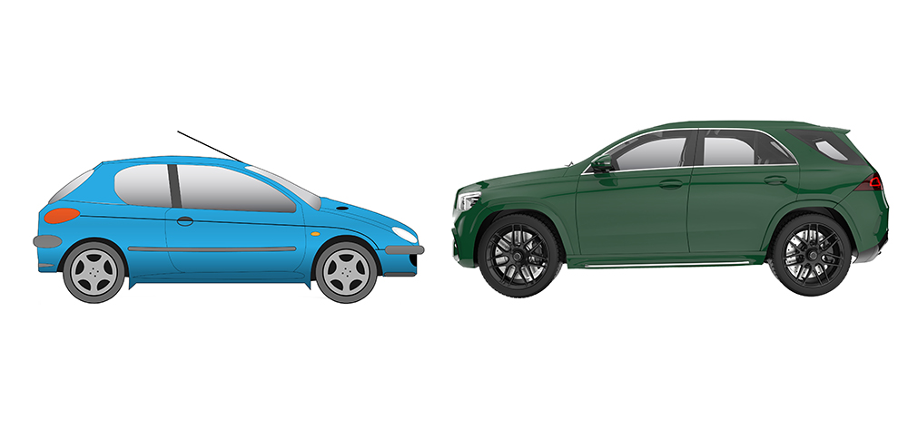 Vector collection web icons. car and auto set